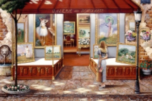 Gallery of fine arts - 3000 stukjes