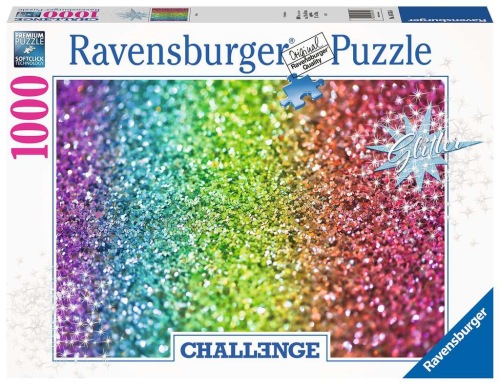 Ravensburger Puzzle 1000 pcs. - Challenge Glitter (167456)