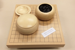 Goban 13 x13  with light bowls