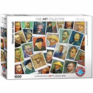 Eurographics Van Gogh Selfies 1000 stukjes