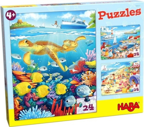 Puzzel aan zee