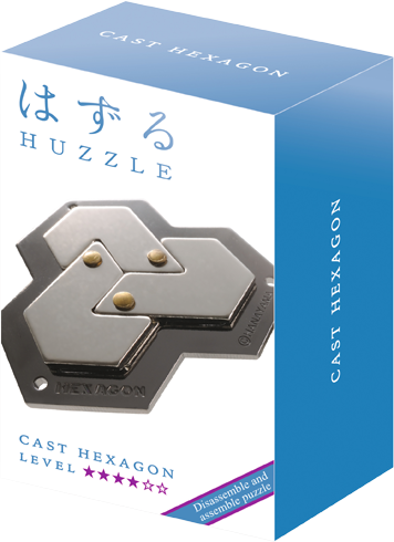 Huzzle Cast Hexagon 4*