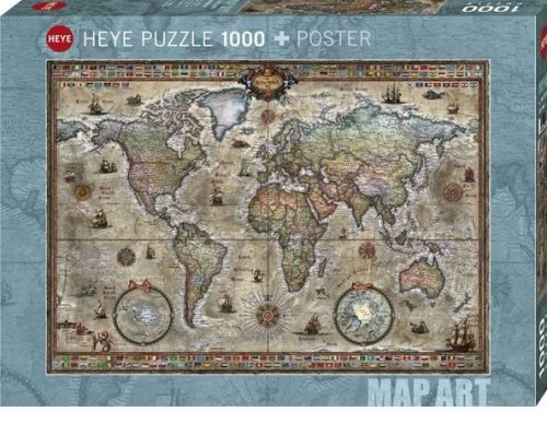 Heye Puzzel, Retro World 1000 stukjes