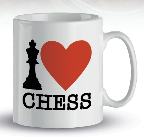 Coffee Mug - I Love Chess