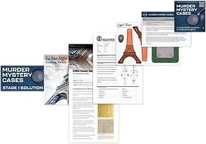 Murder Mystery Cases - Murder at the Eiffel Tower