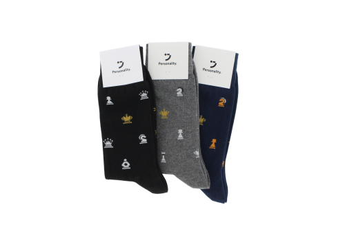 Chess socks - 3-pack