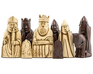 Isle of Lewis chessmen (brown)