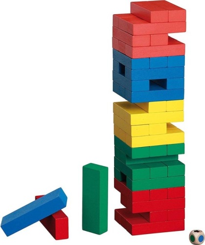 Jenga (colored)