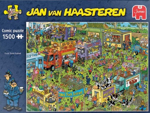 Jan van Haasteren Food Truck Festival 1500 stukjes