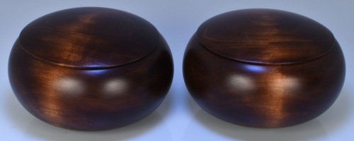 Low Go Bowls Varnished Alder Dark