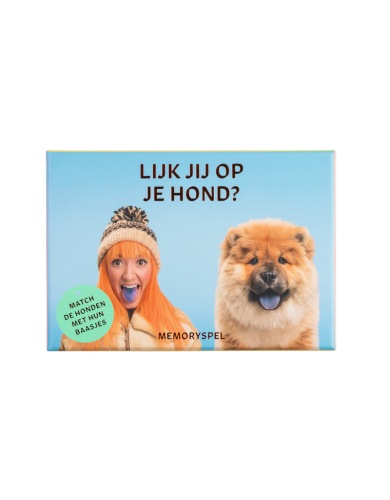 Lijk jij op je hond? memory