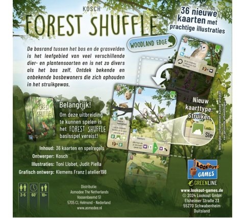 Forest Shuffle: Woodland Edge