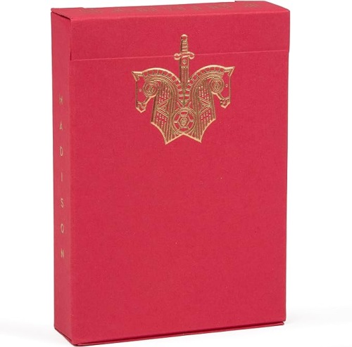 Knights Playing Cards (Red) - Madison & Ramsay