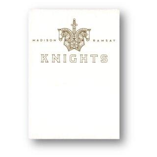 Knights Speelkaarten (Wit) - Madison & Ramsay