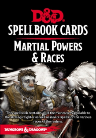 D&D Spellbook Cards - Martial Powers & Races