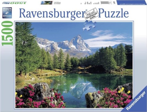 Ravensburger Puzzel Bergmeer met Matterhorn 1500 stukjes