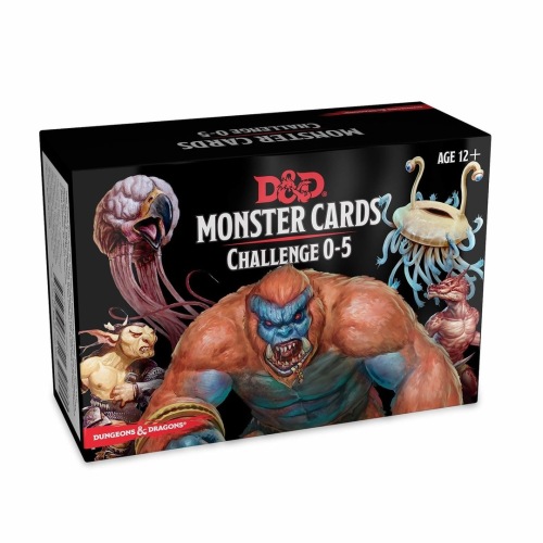 D&D Monster Cards: Callenge 0-5