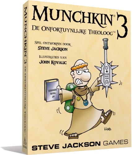 Munchkin Uitbreiding 3 - De onfortuinlijke Theoloog