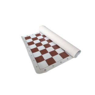 Oprolbaar schaakbord vinyl 5,5 cm