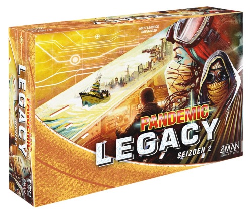 Pandemic Legacy Seizoen 2 (NL) geel of zwart