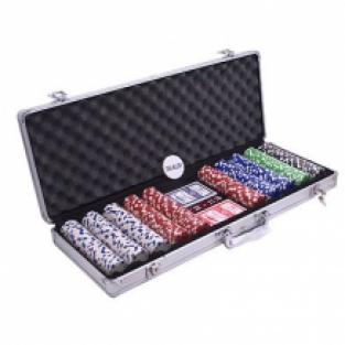 500 Chip Pokerset Aluminium Case