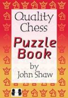 Quality Chess Puzzle Book Hardcover, John Shaw
