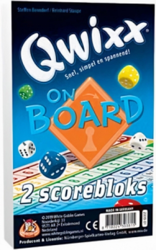Qwixx on Board - extra scorecards