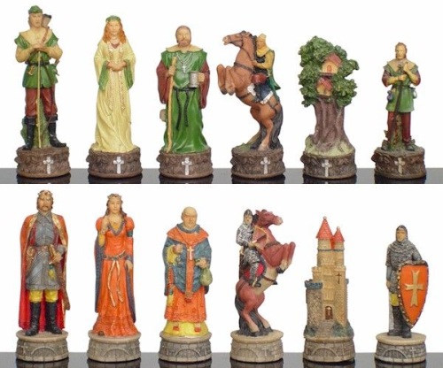 Robin Hood Chess Pieces