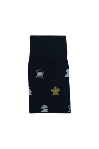 Chess socks - black/ white