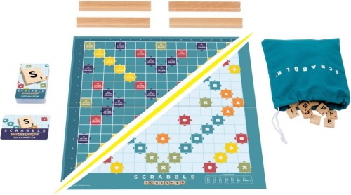 Scrabble - houten blokjes