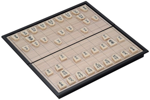 Folding magnetic Shogi set (travel)