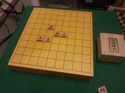 Luxury shogi set