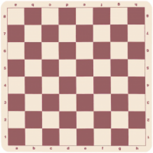 Rollable silicone chessboard 5,7cm