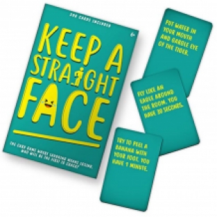 Keep a straight face