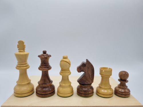 Classic chess men Staunton 5 - Black or Brown