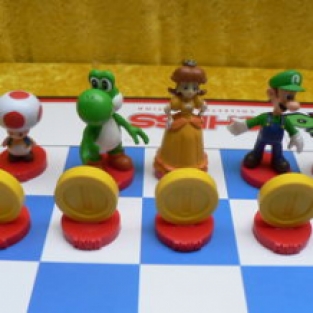 Super Mario schaakset - collector's edition