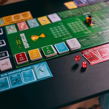 Superclub The Football manager board game