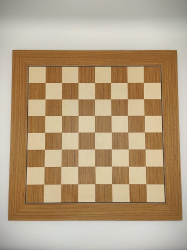 Chess board teak/ahorn