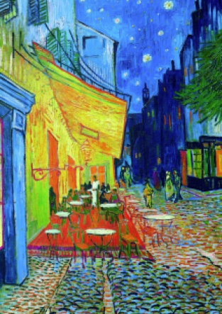 Puzzel Terras - Vincent van Gogh 1000 stukjes Piatnik