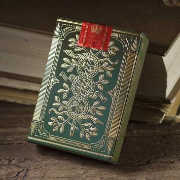 Theory 11 - Monarchs Playing cards (Green)