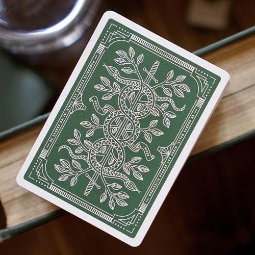 Theory 11 - Monarchs Playing cards (Green)