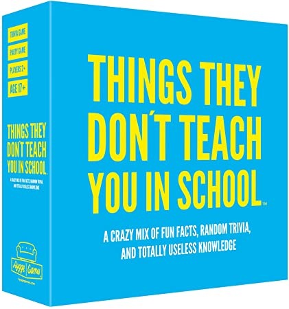 Things they don't teach you in school (EN)