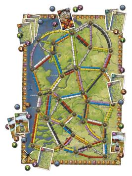 Ticket to Ride Map Collection Volume 4 - Nederland