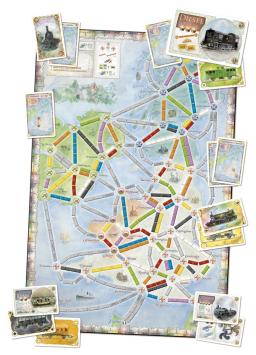 Ticket to Ride Map Collection Volume 5 - United Kingdom & Pennsylvania