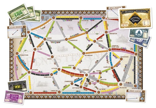 Ticket to Ride Map Collection Volume 5 - United Kingdom & Pennsylvania