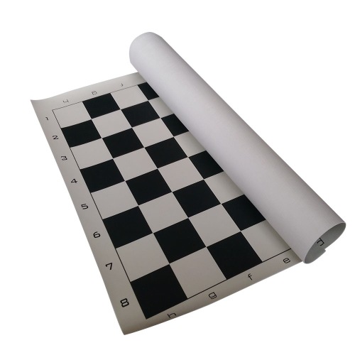 Oprolbaar schaakbord vinyl 4,5cm