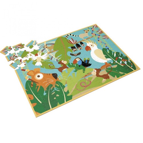 Floor puzzle Jungle 100 pieces