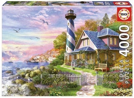 Educa Lighthouse at Rock Bay 4000 pieces