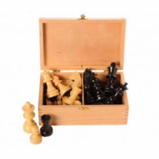 Weible chessmen black/white - size 5 (01235)