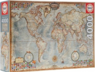 Educa Historical World Map 4000 pieces